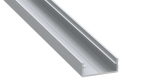 Lumines profile type DUAL anodized silver, 1 m